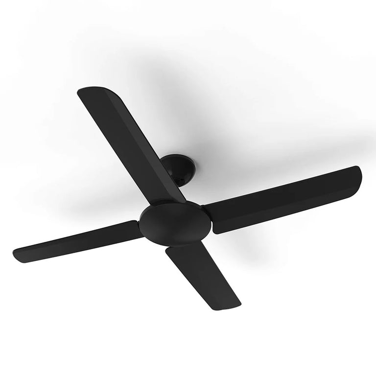 Ibiza 52" DC IP66 4 Blade Ceiling Fan Black - SPLASH/52/BK