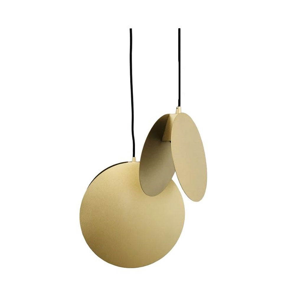 Solarise 200mm Pendant Satin Brass - UPSOLARISE-200-SB