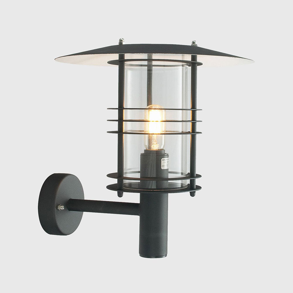 Stockholm Arm Wall Light Large Black - NLYS.286B