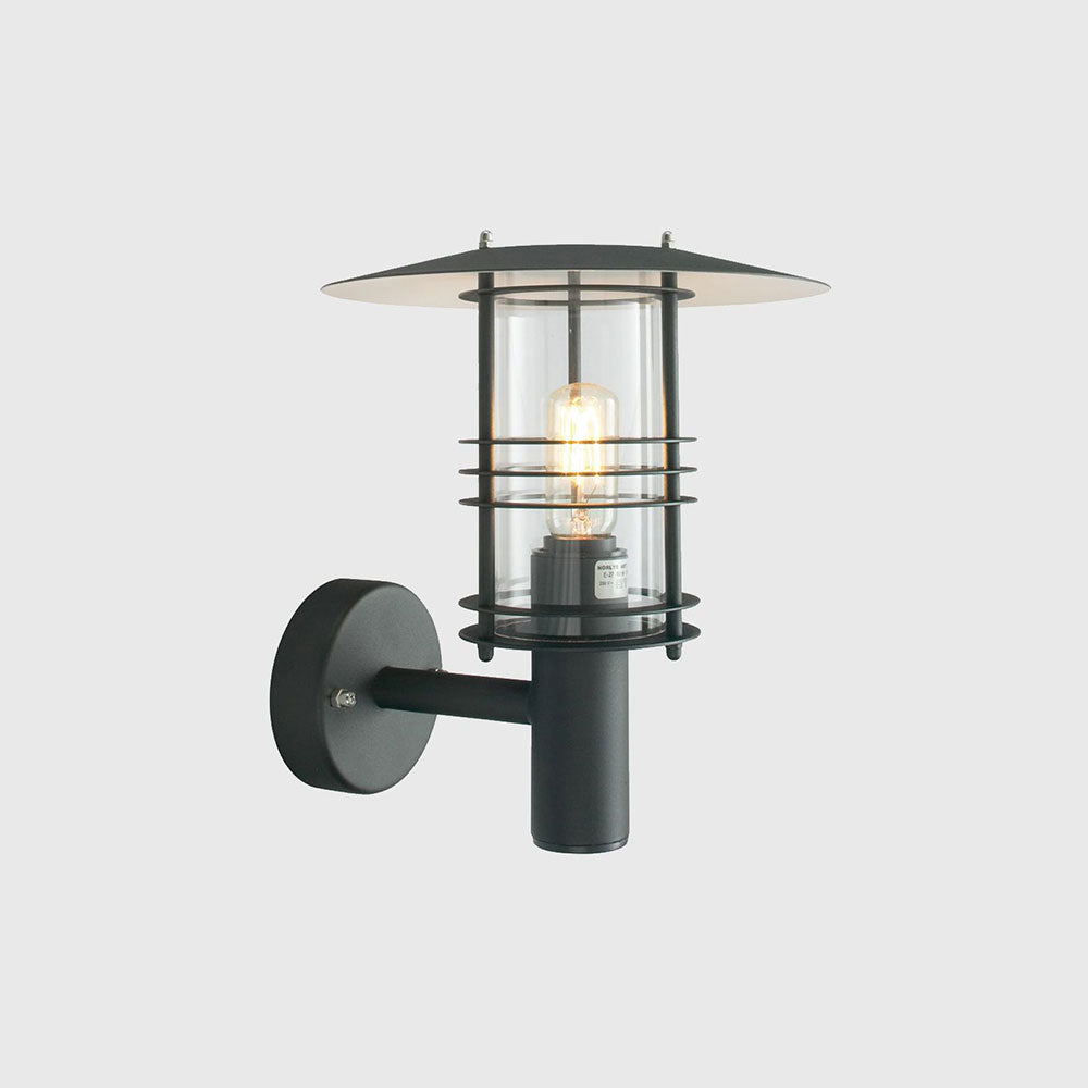 Stockholm Arm Wall Light Small Black - NLYS.280B