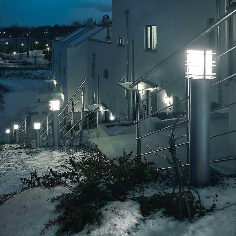 Stockholm Large Bollard Galvanized Steel - NLYS.288GA