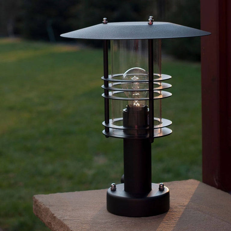 Stockholm Medium Pillar Light Black - NLYS.287B