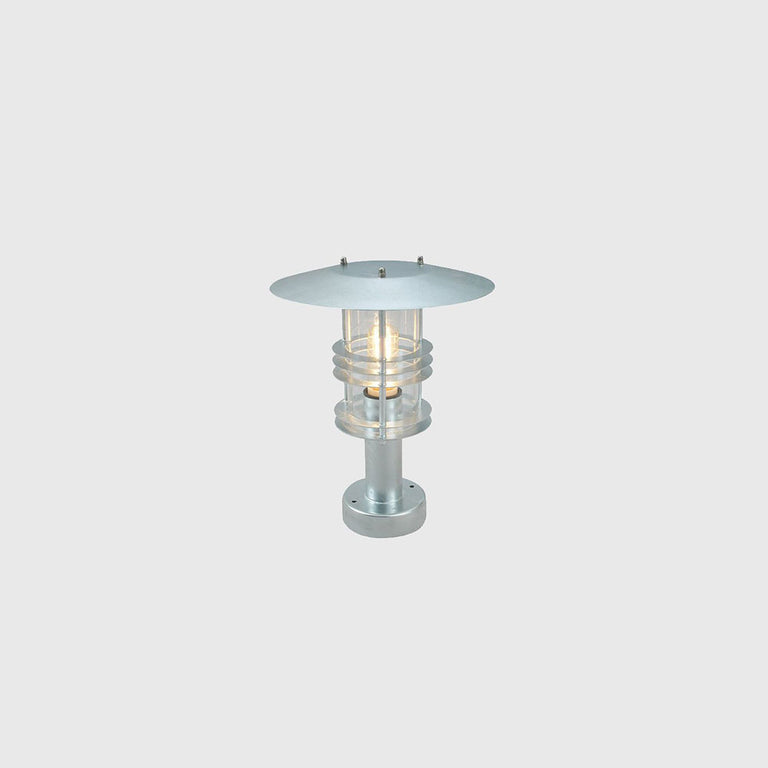 Stockholm Small Pillar Light Galvanized Steel - NLYS.284GA