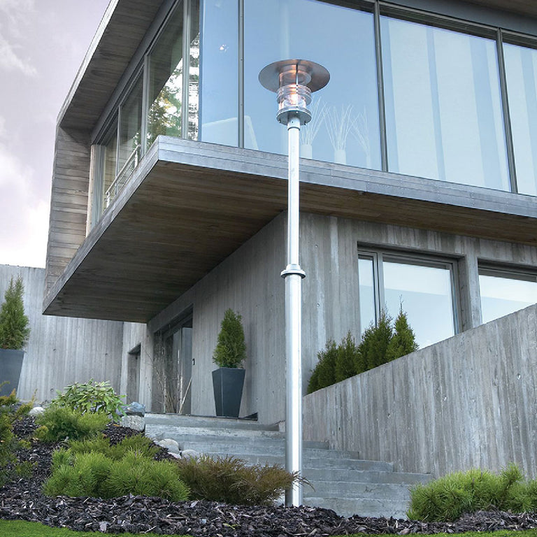 Stockholm Single Pole Light Galvanized Steel - NLYS.281GA