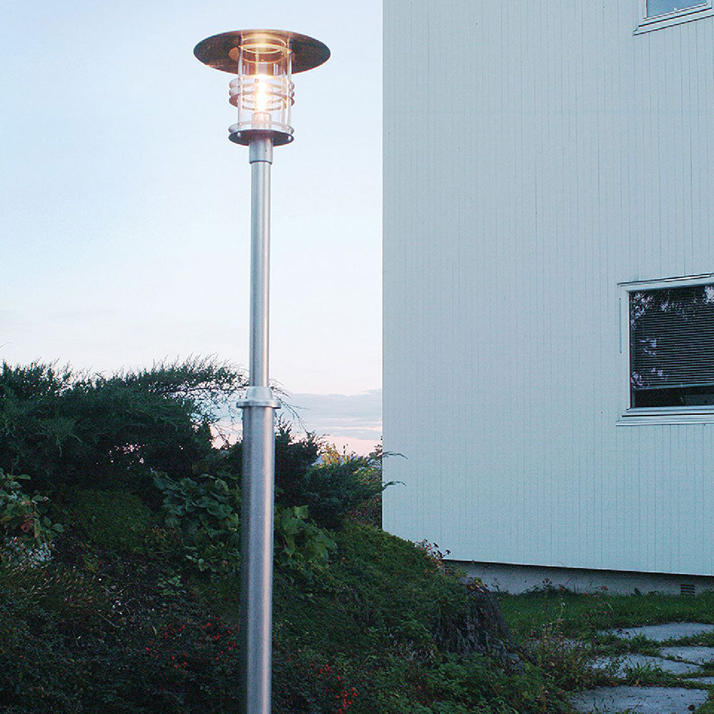 Stockholm Single Pole Light Galvanized Steel - NLYS.281GA