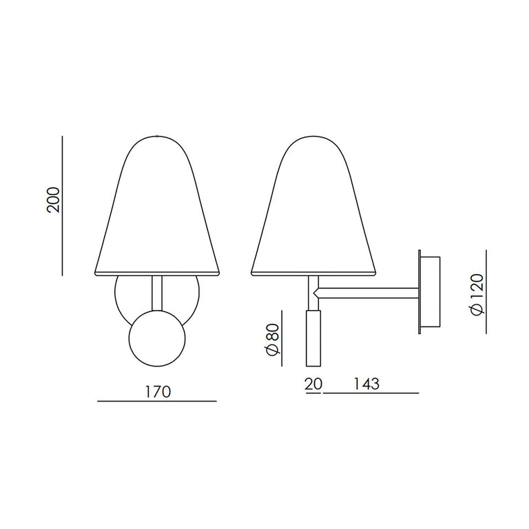 Stor 9W LED Wall Light