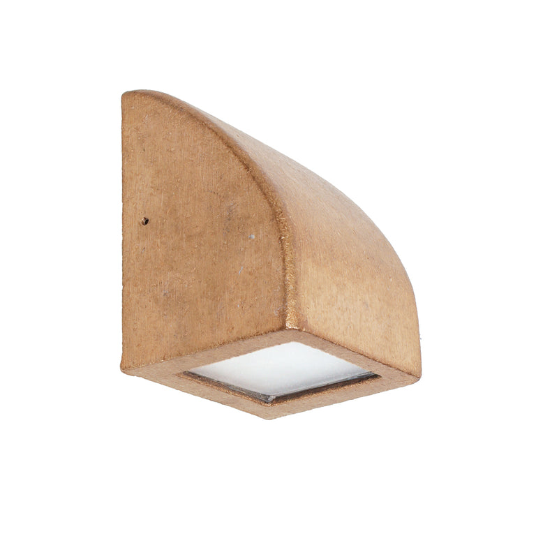 Sydney 12~24V AC / DC G4 Single Surface Mounted Step Light Solid Bronze