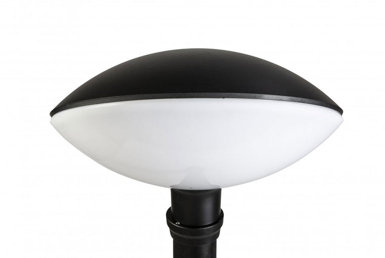 Tao 1 Light Post Top Black - TAO-PT BLK