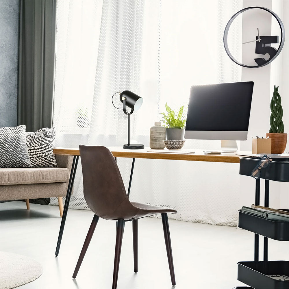 Tazza Adjustable Desk Lamp Matt Black - TAZZA-T1