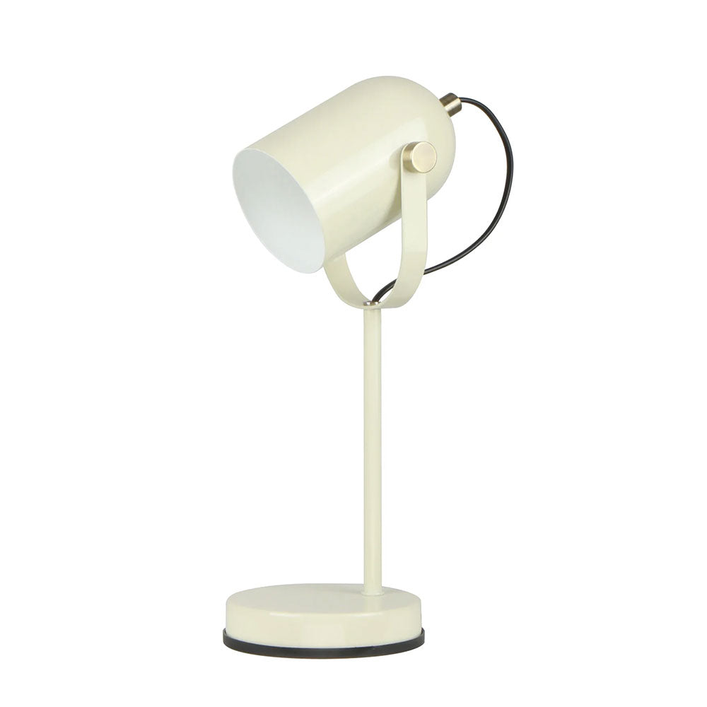Tazza Adjustable Desk Lamp Glossy Cream - TAZZA-T3