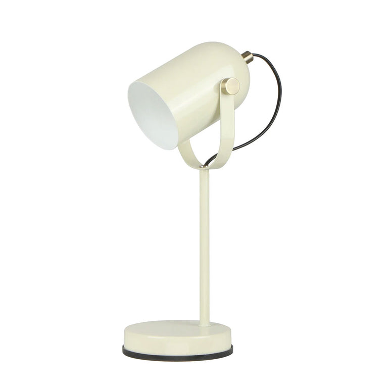 Tazza Adjustable Desk Lamp Glossy Cream - TAZZA-T3
