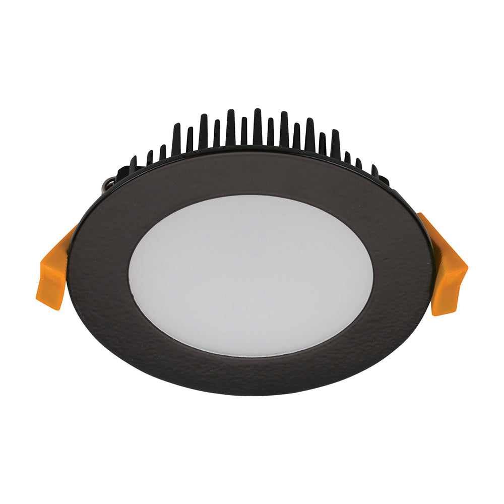Tek-13 13W Dali Dimmable LED Downlight Black / Tri-Colour IP44 - 21599