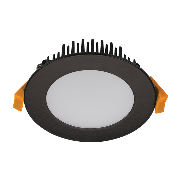 Tek-13 13W Dali Dimmable LED Downlight Black / Tri-Colour IP44 - 21599