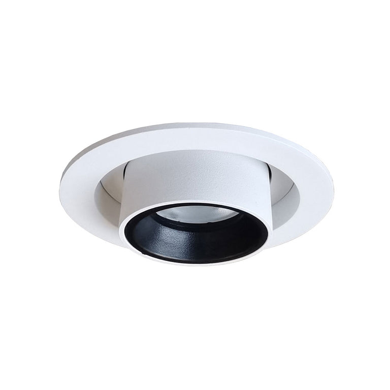 Retractable 10W LED Recessed Spot Downlight White / Tri-Colour - TELE1