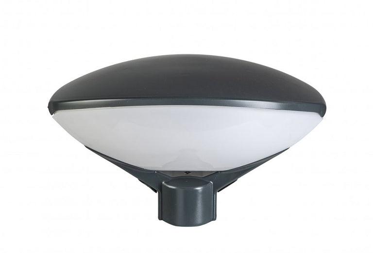 Teo 1 Light Post Top Black - TEO-PT BLK