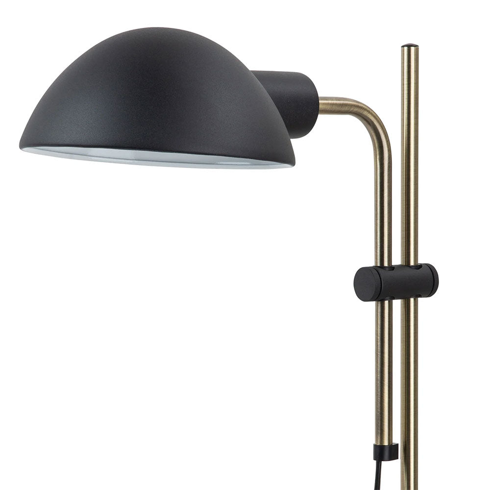 Tettu Adjustable Height Swivel Head Sand Table Lamp Black - TETTU-T1