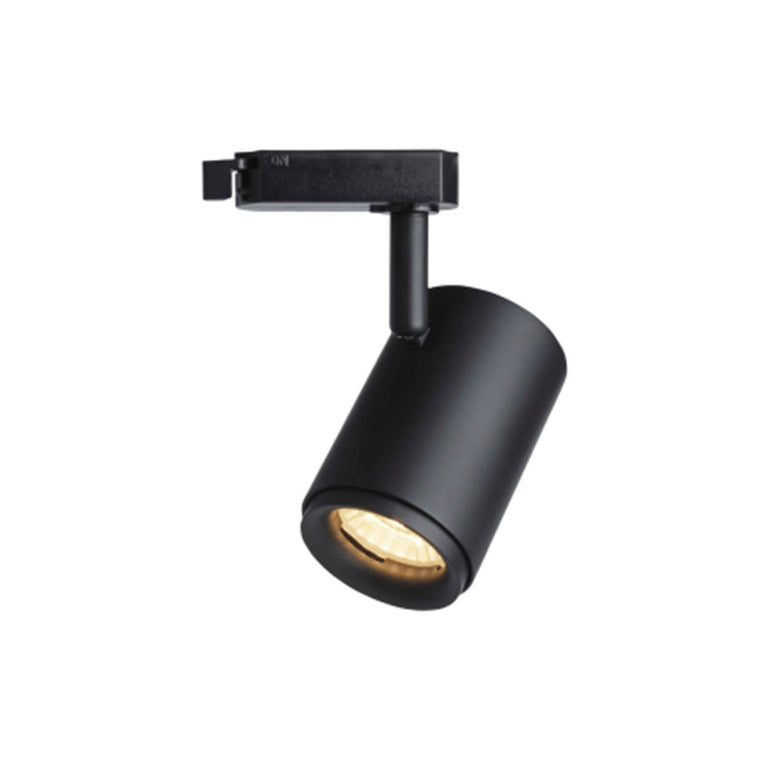 Single Circuit 15W Dimmable LED Track Light Black / Tri-Colour - TH15LED/BK/TC