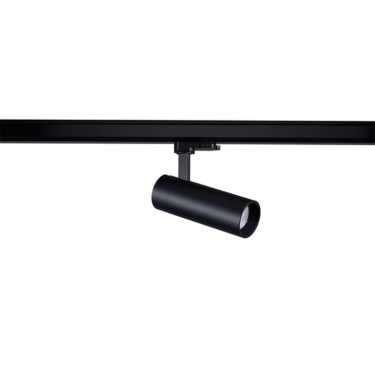 Musica 10 30W Single Circuit LED Track Light Black / Tri-Colour - TH30LED/BLK/TC