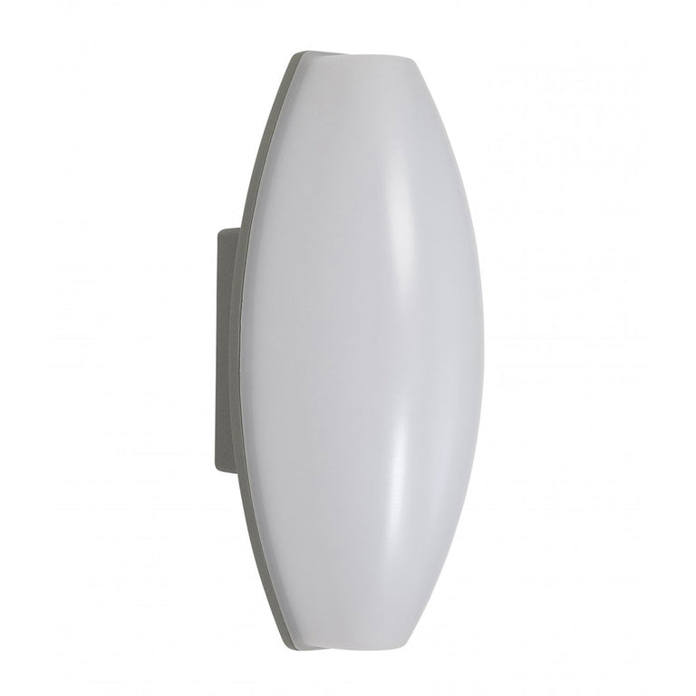 Tita LED Wall Light Silver - TITA-LED SILVER W/B