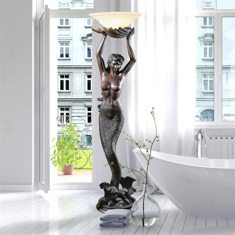 Mermaid Art Deco Floor Lamp -TL-079