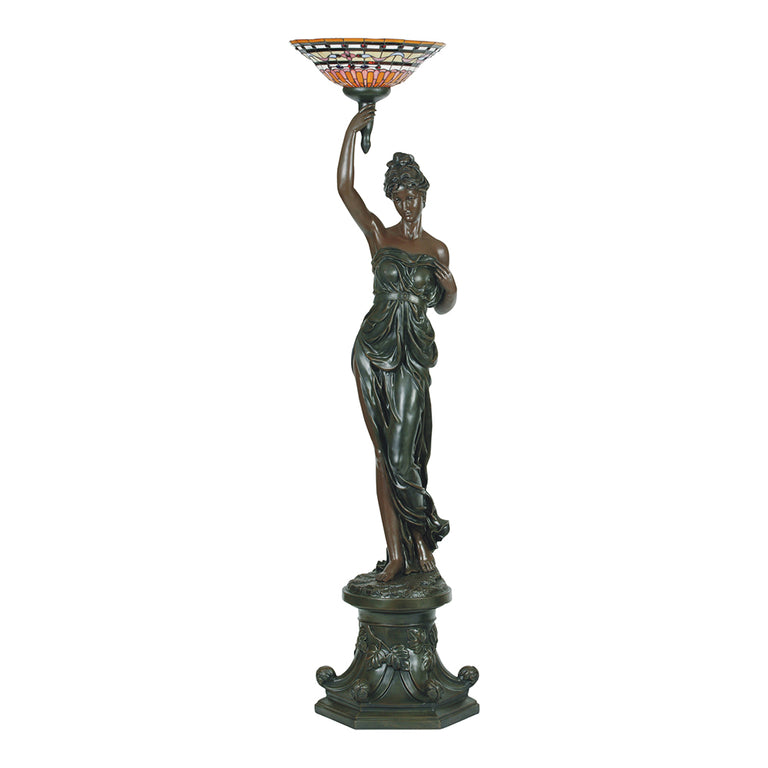 Greek Goddess Art Deco Floor Lamp Right - TL-0795B