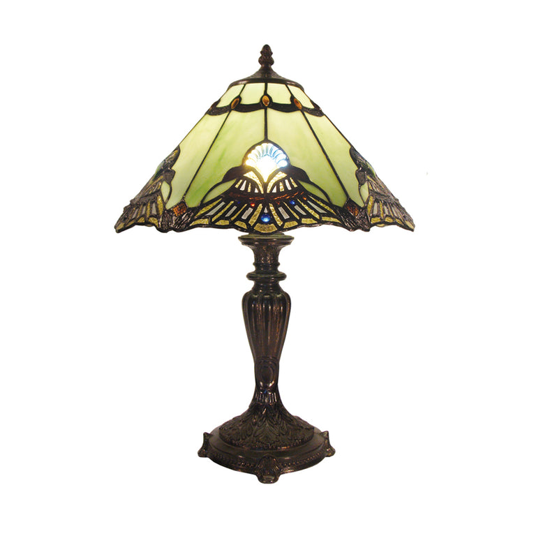 Benita Tiffany Table Lamp Jade - TL-141072I-N032