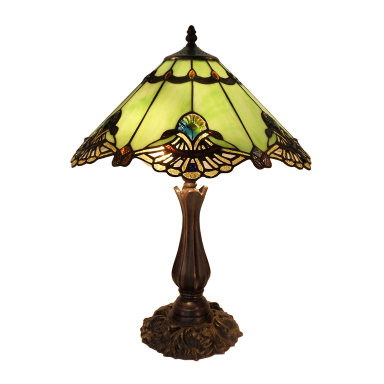 Benita Tiffany Table Lamp Jade - TL-161072I-KG