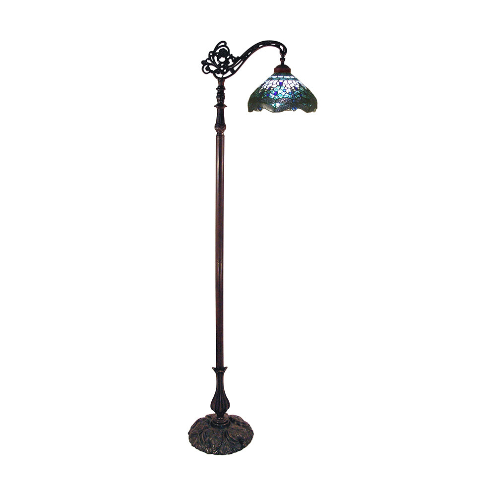 Dragonfly Tiffany Floor Lamp Blue - TL-102793-FLKG