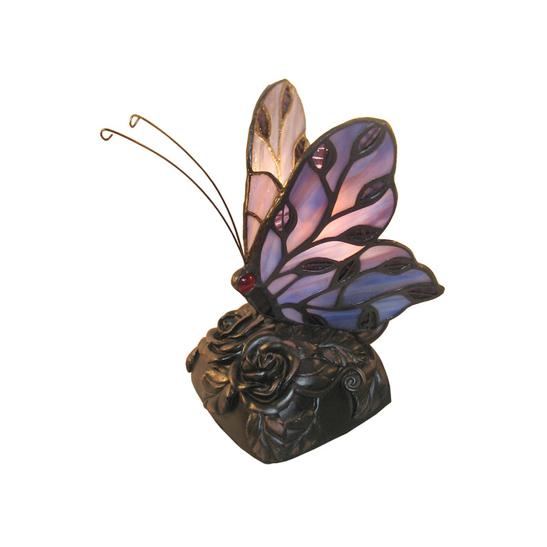 Tiffany Butterfly Table Lamp Blue - TL-818-559F