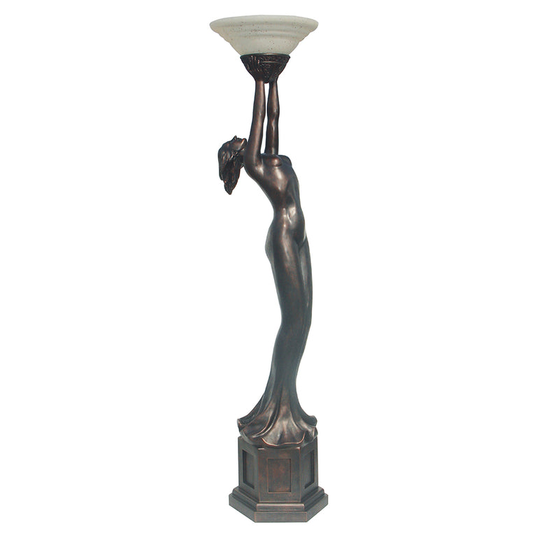 Art Deco 188cm Lady Uplight Table Lamp Large - TL-F07960