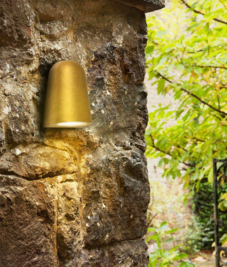 Torque MR16 12~24V AC / DC Exterior Wall Light Antique Brass - TORQUE4