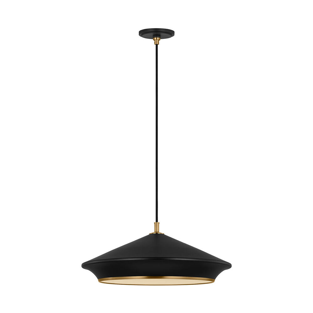 TOB by Thomas O'Brien Stanza 600mm Pendant Midnight Black