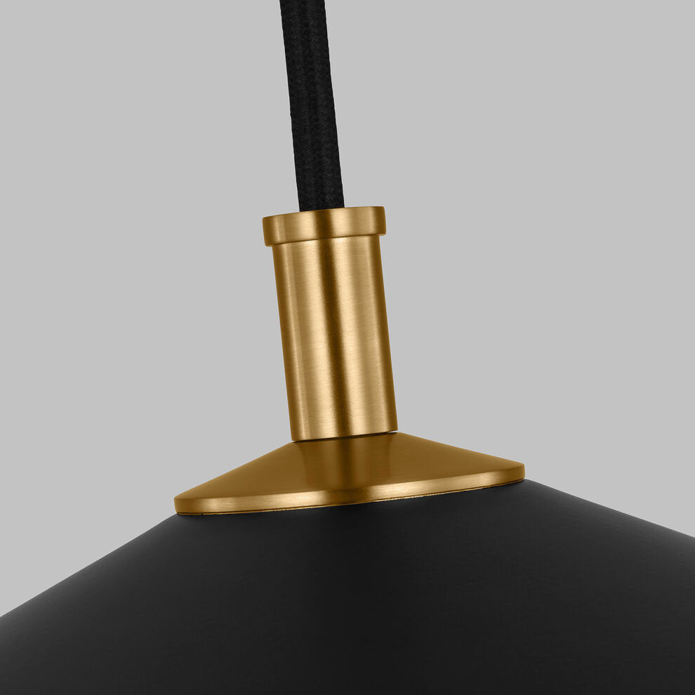 TOB by Thomas O'Brien Stanza 600mm Pendant Midnight Black
