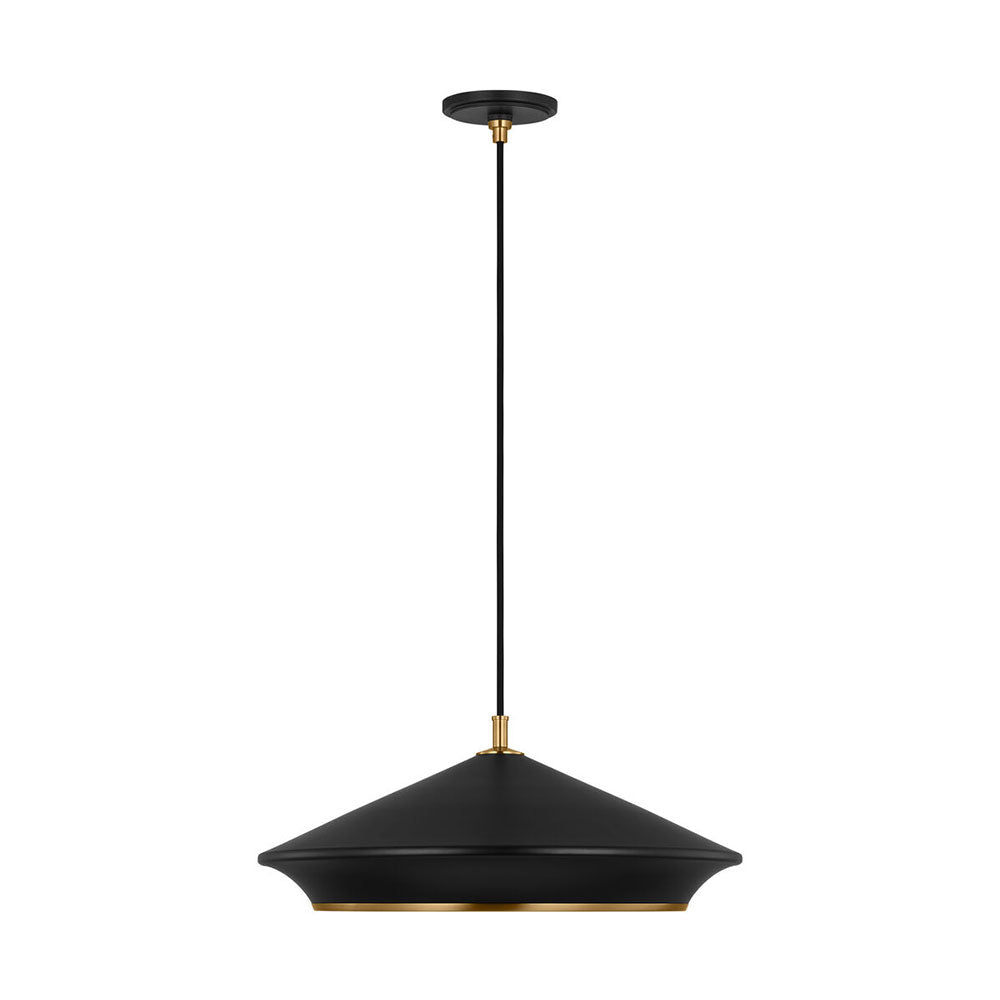 TOB by Thomas O'Brien Stanza 600mm Pendant Midnight Black