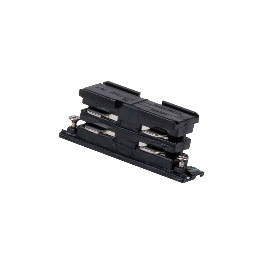 Track 3 Circuit 4 Wire Mini Straight Connector Black - TRK3BLCON1