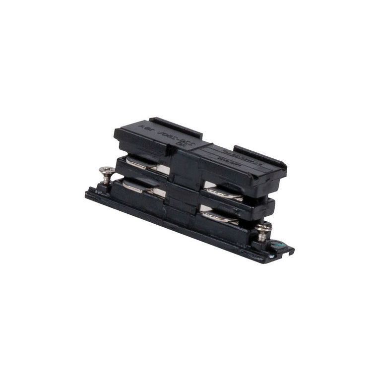 Track 3 Circuit 4 Wire Mini Straight Connector Black - TRK3BLCON1