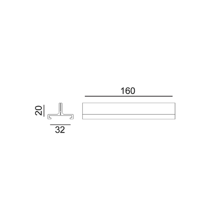 Track 3 Circuit 4 Wire Track Suspension Clamp Black - TRK3BLSUSCLAMP