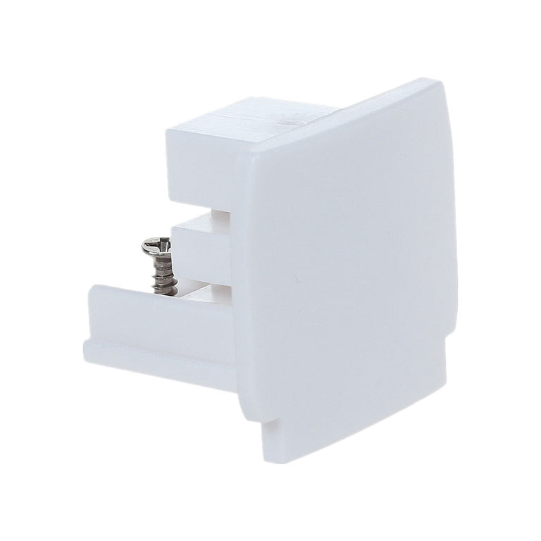 Track 3 Circuit 4 Wire End Cap White - TRK3WHEND