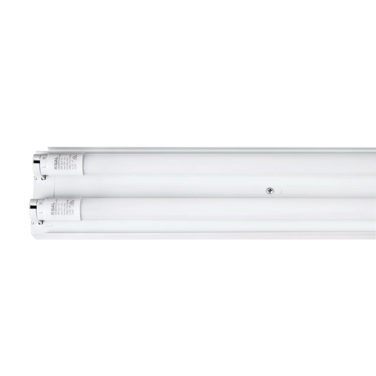Surface Mounted Linear 600mm Diffused 2 x 9W LED Batten Tri-Colour - STD25/206TC