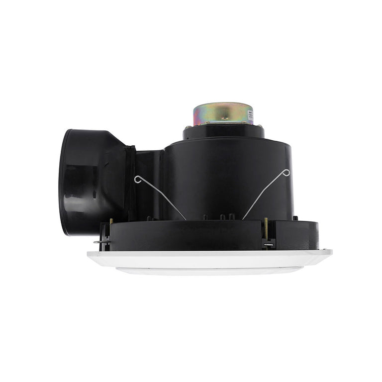 Talon Round Small Exhaust Fan With 12W LED Light White / Tri-Colour - 22373/05