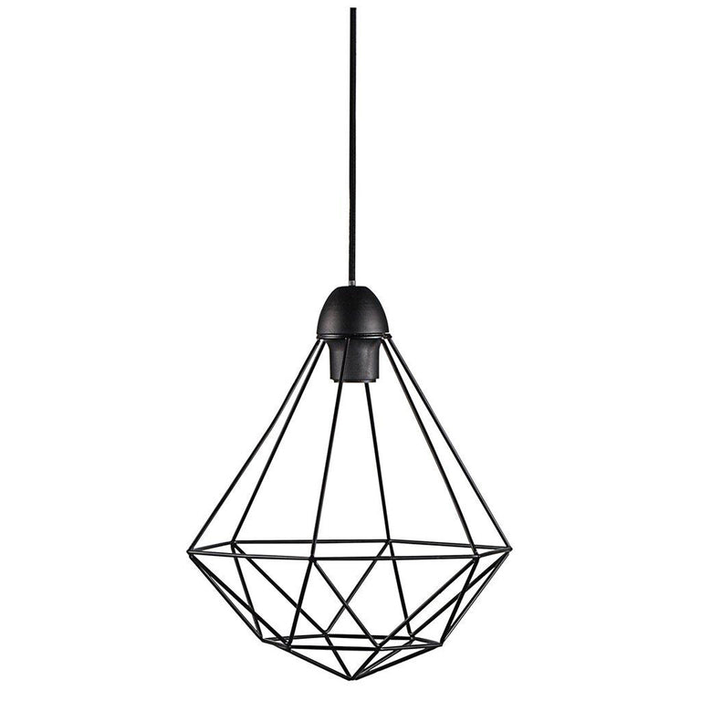 Tees 1 Light Pendant Black - 84863003
