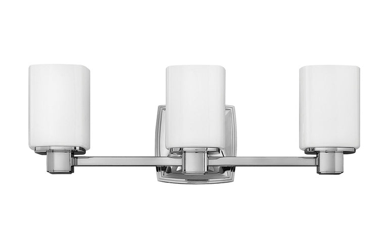 Tessa 10.5W LED Bathroom Wall Light Polished Chrome / Warm White - HK/TESSA3 BATH