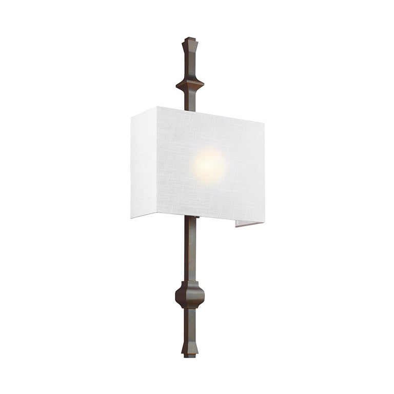 Teva 1 Light Wall Light Antique Brass - FE-TEVA1-ANBZ