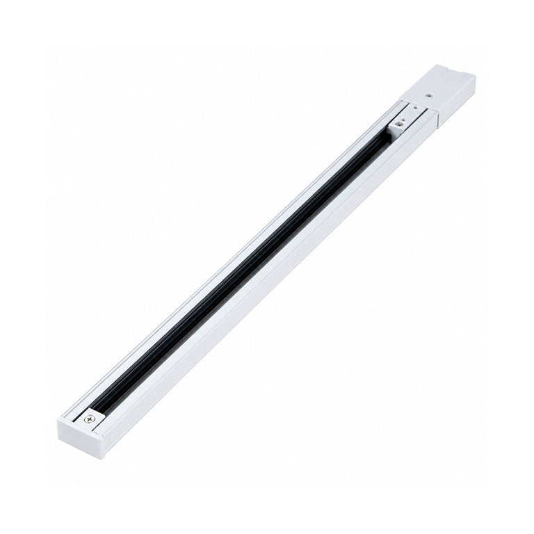 Single Circuit 1 Meter 3 Wire Track White - TRACK-1M-WH-3WIRE