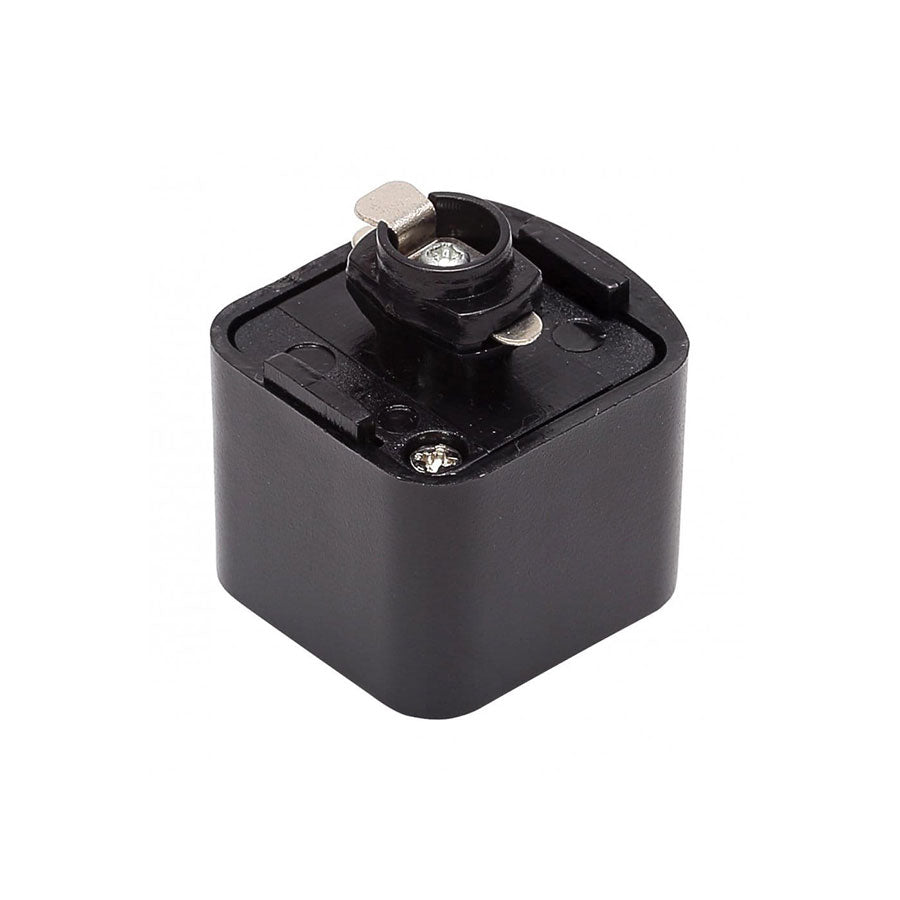 Single Circuit Track Adaptor Black - STR4808 BK | Online Lighting
