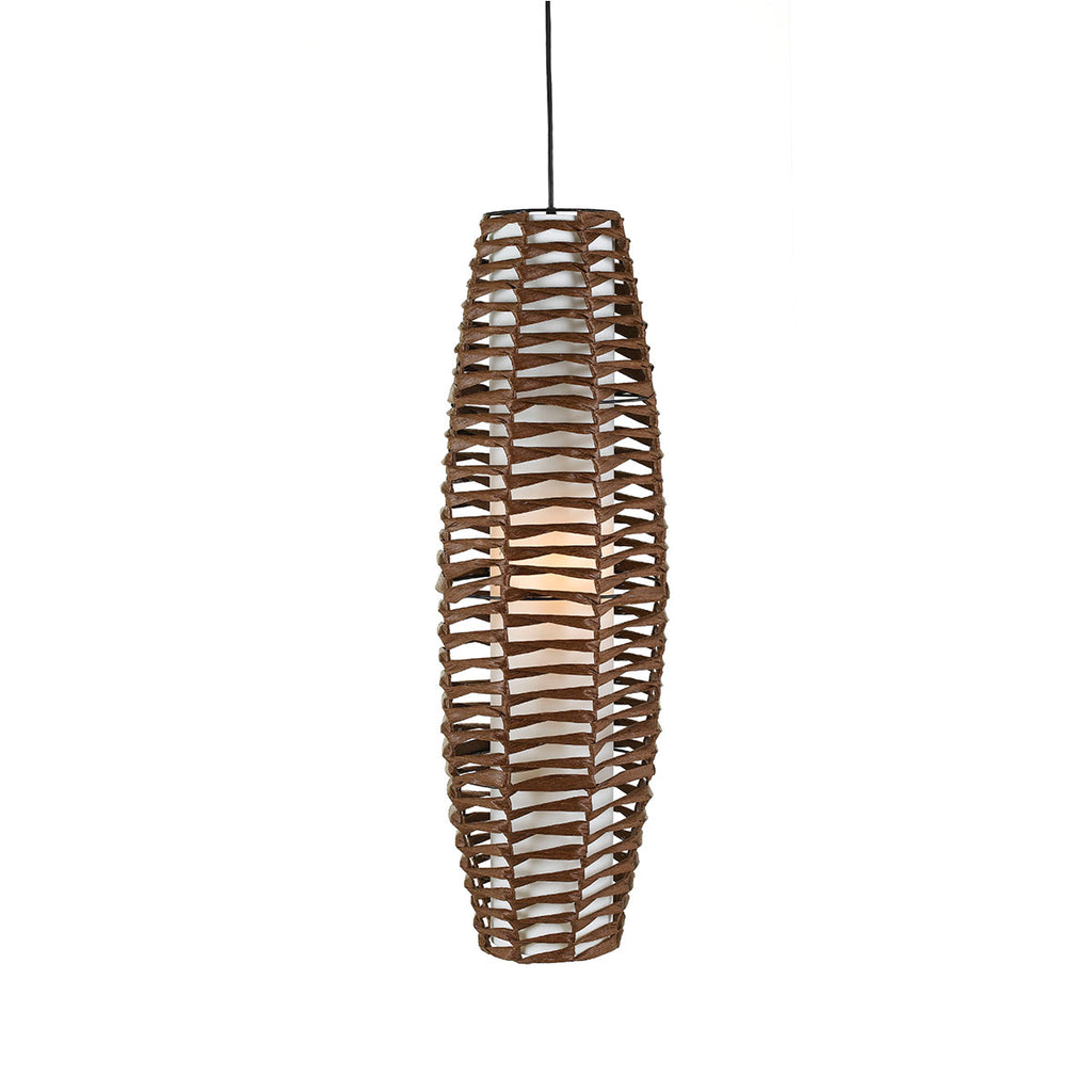 Tribe 1 Light Pendant Large Brown - Tribe PE28-BN