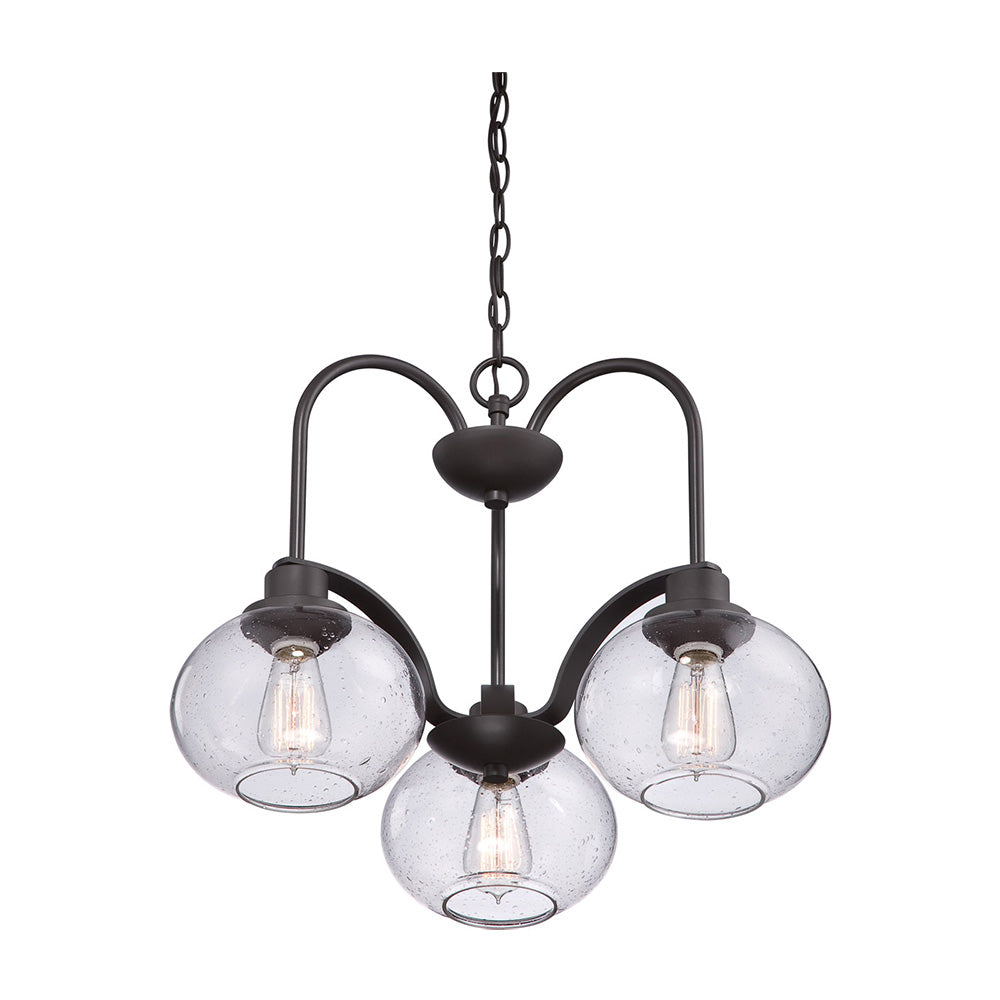 Trilogy 3 Light Chandelier Olde Bronze - QZ/TRILOGY3