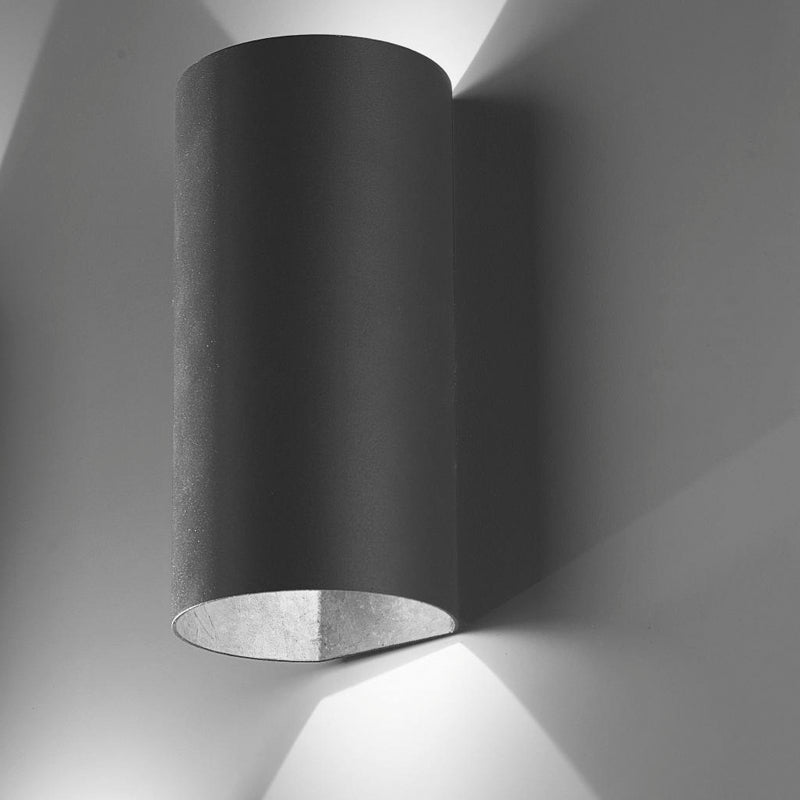 Tunnel 13.8W 240V LED Round Up/Down Wall Pillar Light Warm White - LD0162