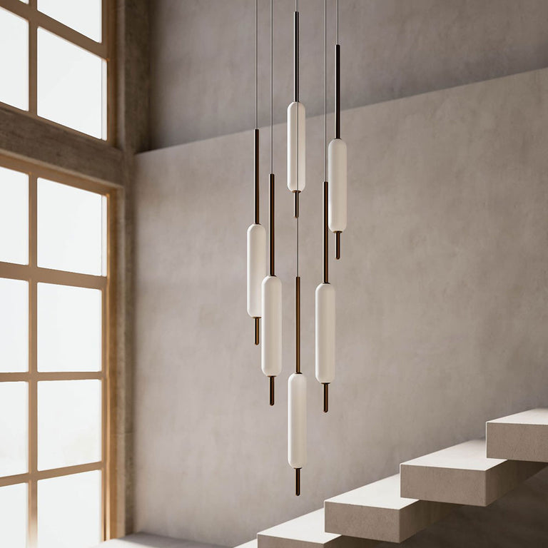 Typha 6 Light 84W LED Pendant Warm White - 285.03.ON