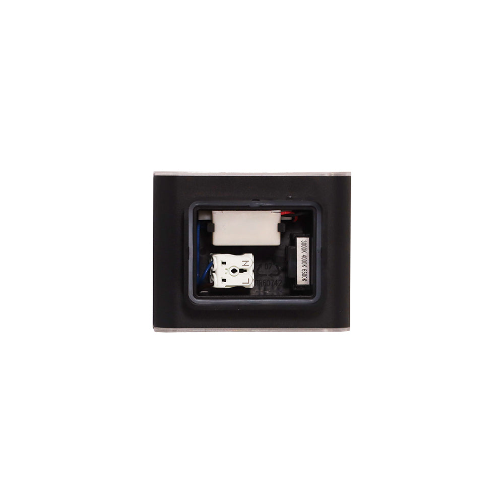Wash 2 x 3W Up & Down LED Wall Washer Black / Tri-Colour - UA7362BK